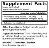 Best Saw Palmetto 320 mg - 60 capsule in gel