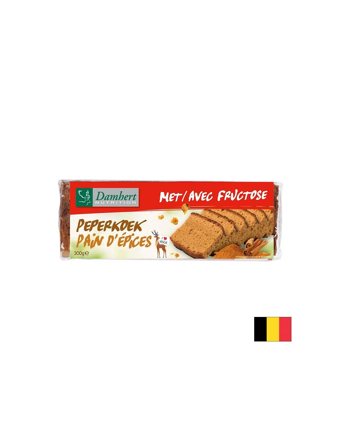 Pan di zenzero con fruttosio, 300 g