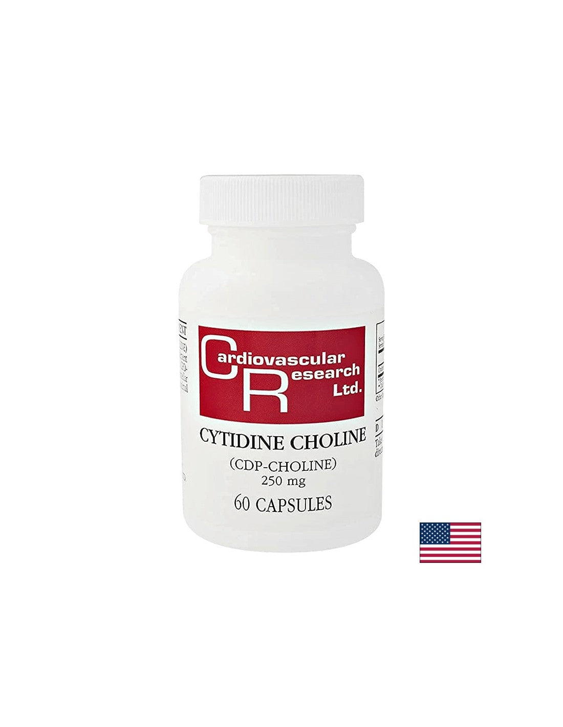 Colina di citidina, 60 capsule formule ecologiche