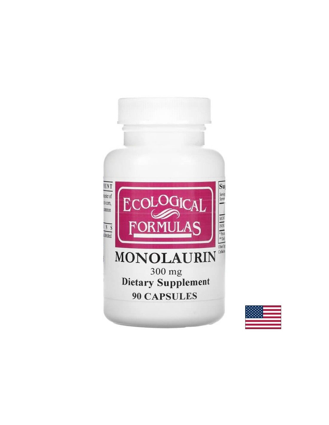 Monolaurina, 90 capsule ecologiche