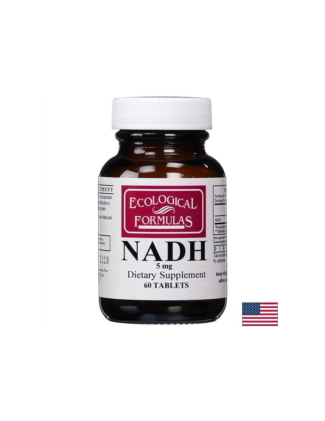 NADH (nicotinamide adenina dinucleotide), 60 compresse formule ecologiche