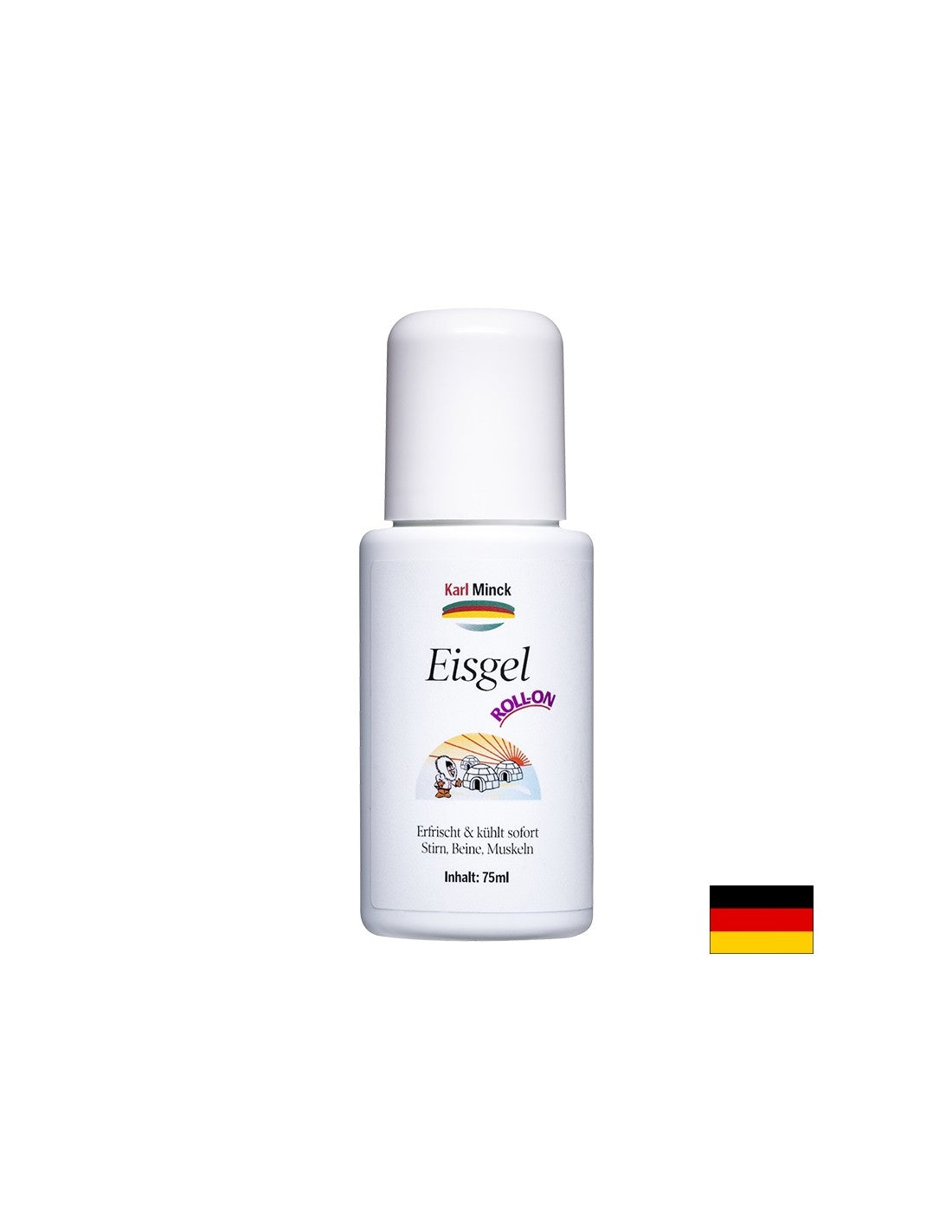 Eisgel Roll-On - Gel roll-on rinfrescante, 75 ml <tc>Karl Minck</tc>