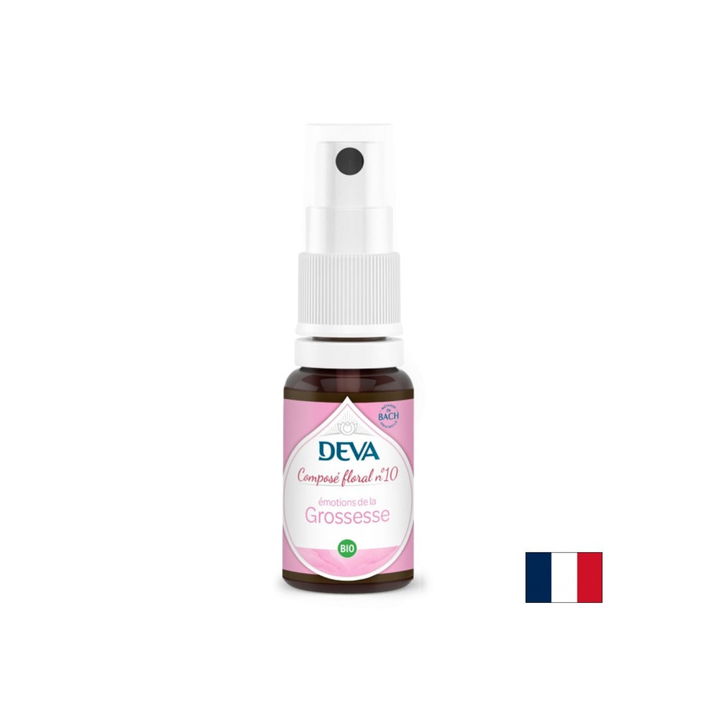 Equilibrio emotivo durante la gravidanza, Bach Flower Essences n. 10, 15 ml di spray