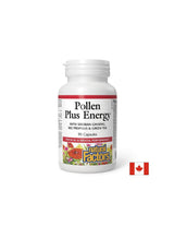 Polline più energia | Con ginseng siberiano, api e tè verde - 90 capsule