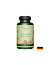 Energia e Libido - Maca Rossa + Muira Puama, 120 <tc>Vegavero</tc> capsule