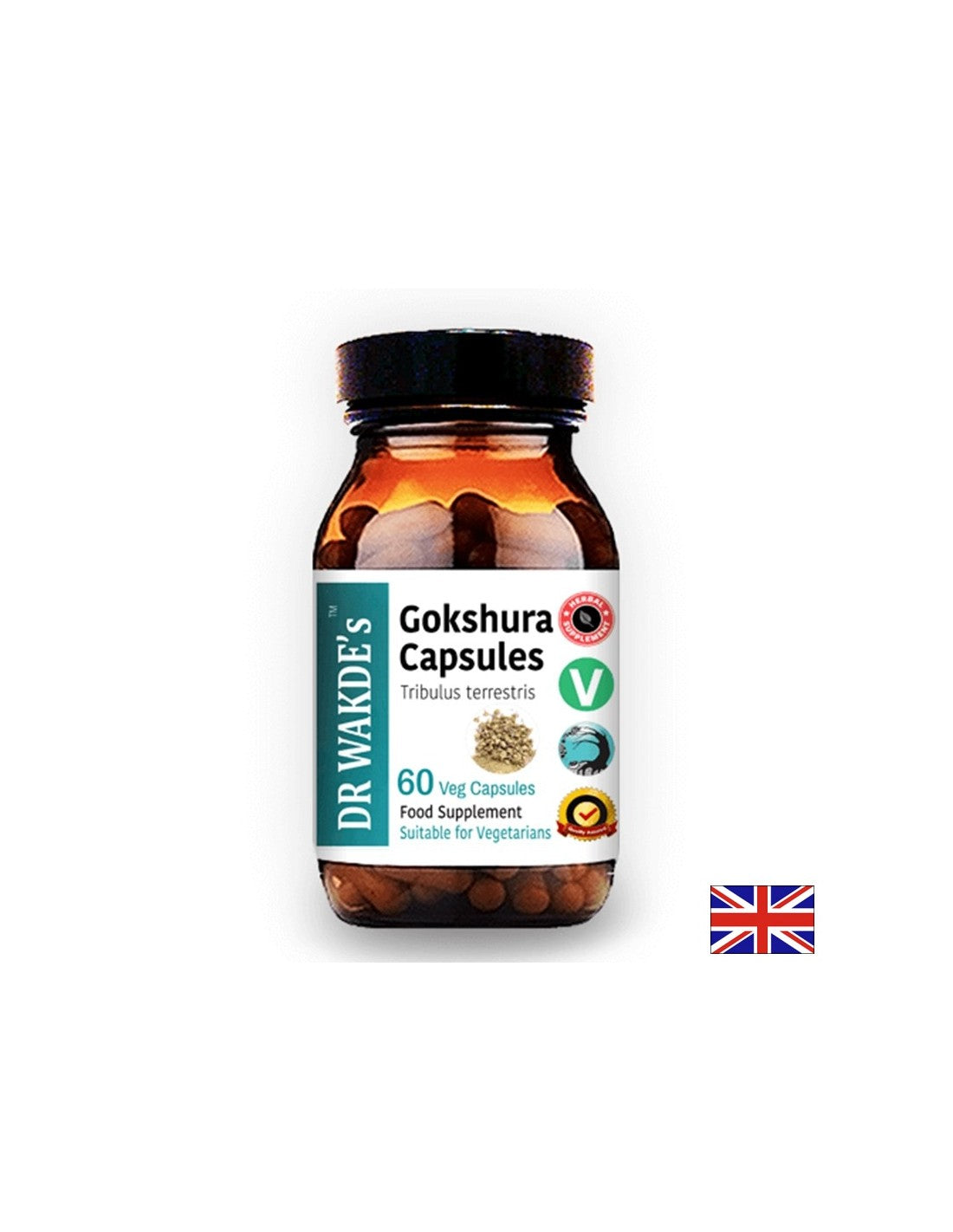Energia e libido - Gokshura (Gokshura, Tribulus terrestris), 60 V Capsules