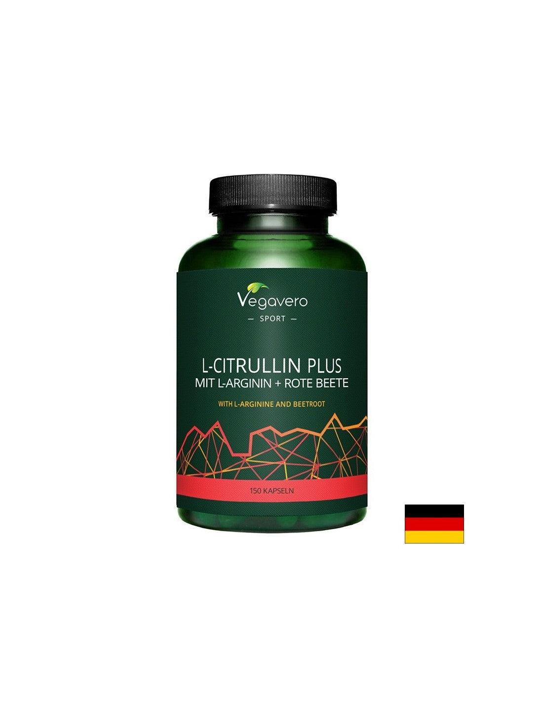 Energia-L-citrullina + L-arginina e barbabietola, 120 capsule