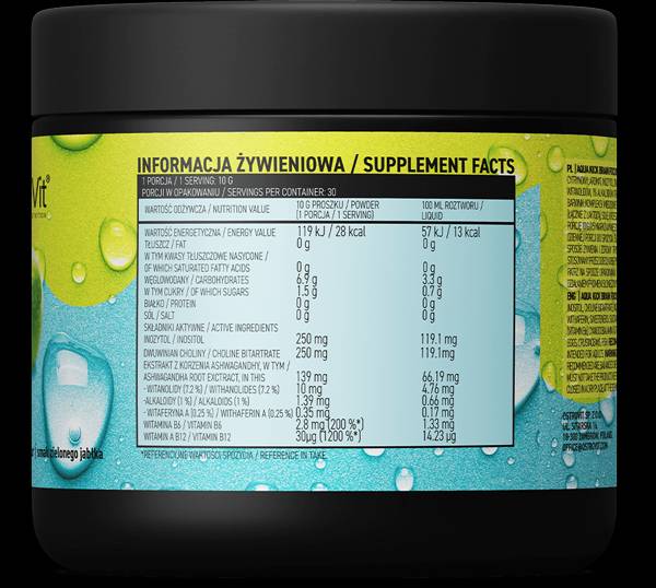 Aqua Kick/Advanced Idration - Focus cerebrale - 300 grammi