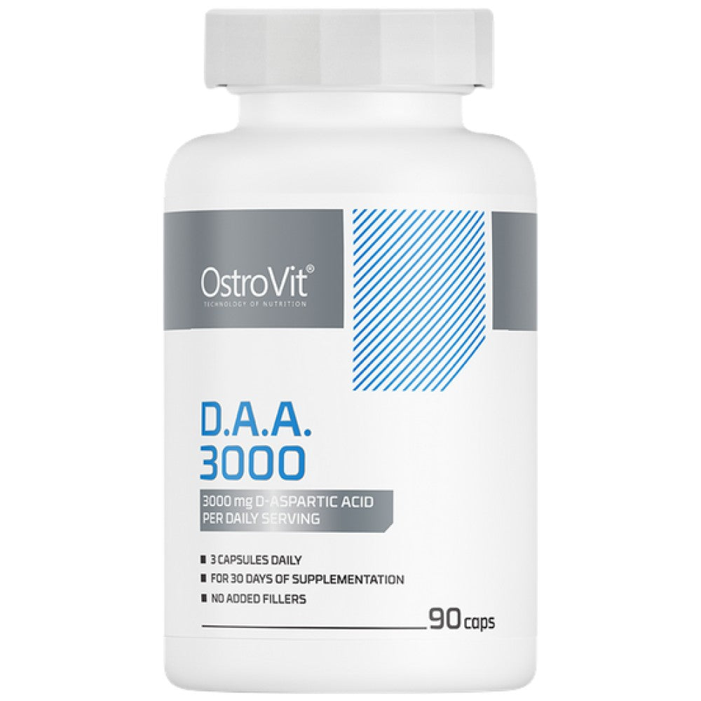DAA 3000 | Tappi di acido d-aspartico 90 capsule