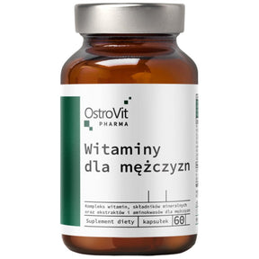 Vitamins for Men | with Ashwagandha, Tribulus and Saw Palmetto 60 capsules - Nutra Best Europe