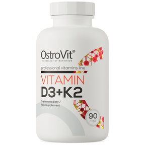 Vitamin D3 2000 + K2 100 mcg 90 Tablets - Nutra Best Europe