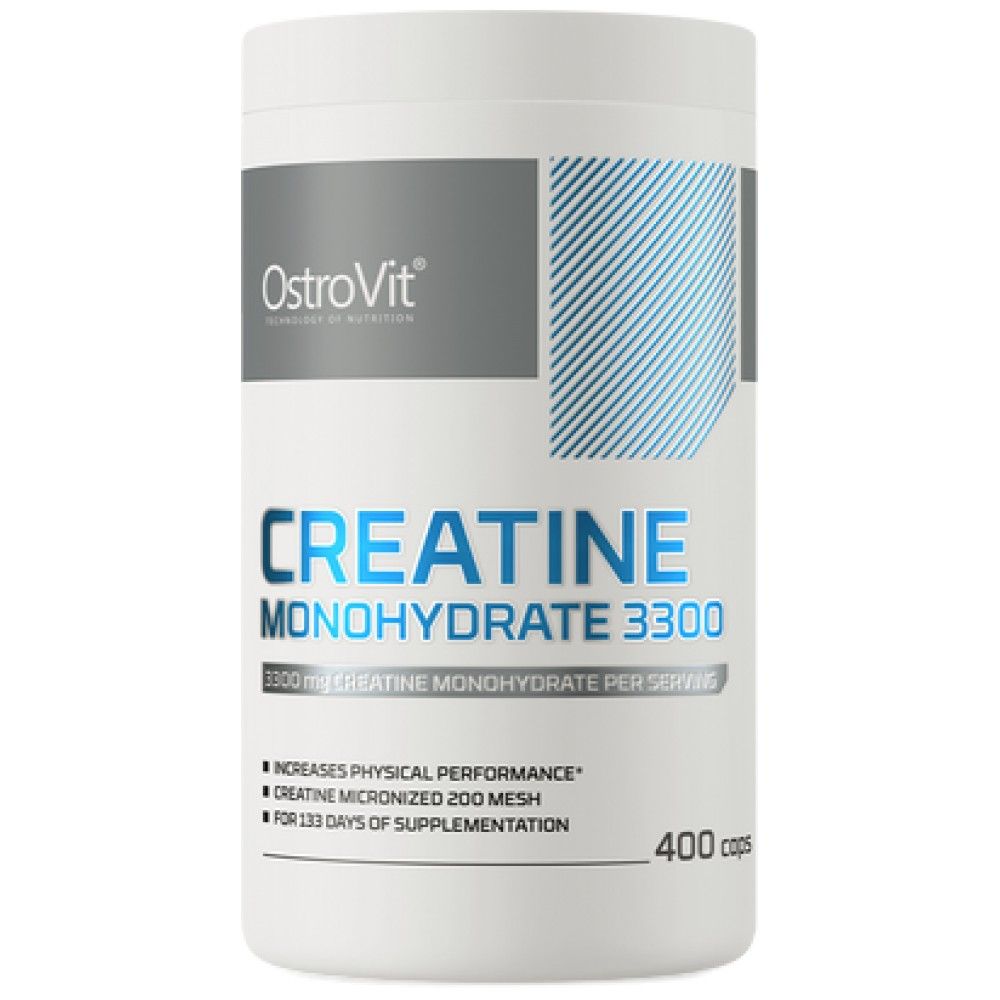 Creatina monoidrata 3300 - 400 capsule
