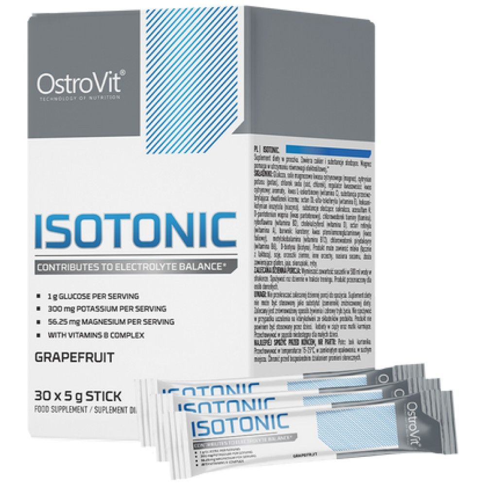 Isotonico | Bustine di miscela elettrolita - 30 x 5 grammi