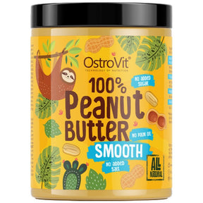 100% Peanut Butter Smooth - 1000 grams - Nutra Best Europe