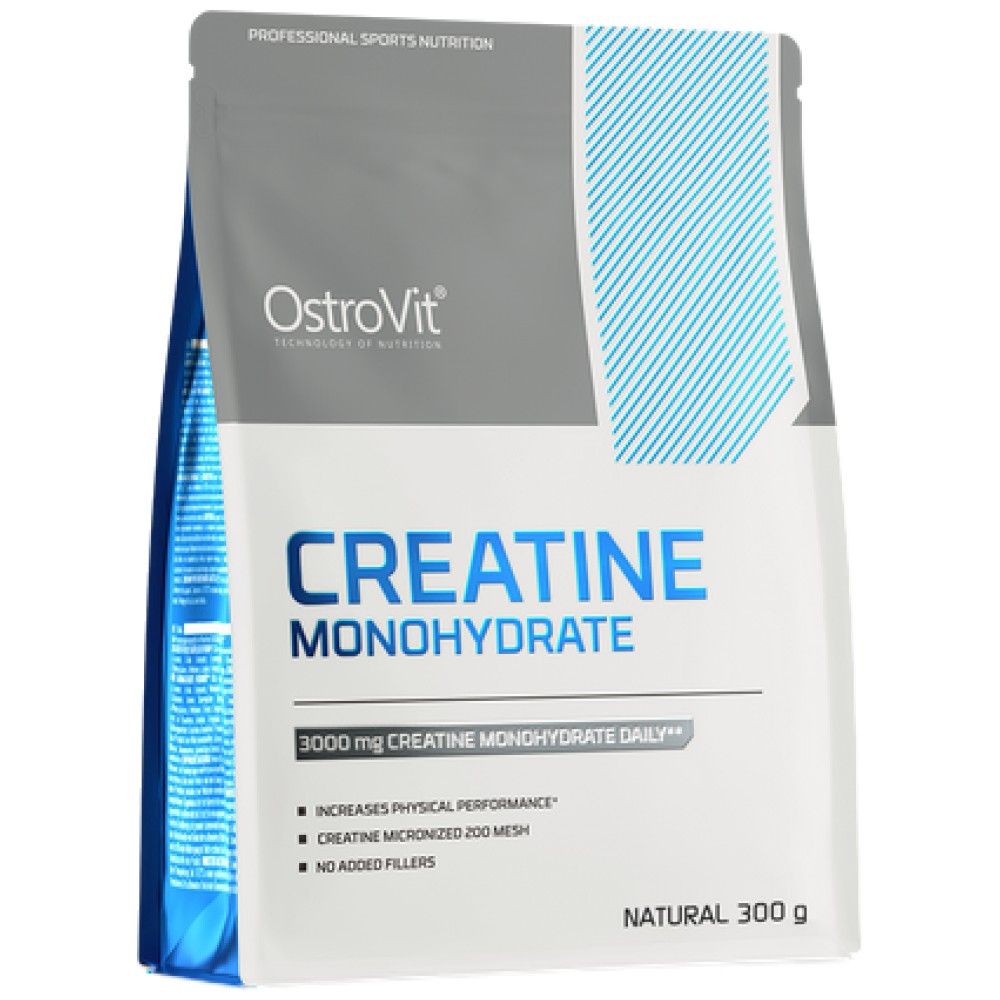 Polvere monoidrata di creatina - 300 grammi