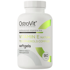 Vitamin E / Natural Tocopherols Complex 90 Gel capsules - Nutra Best Europe