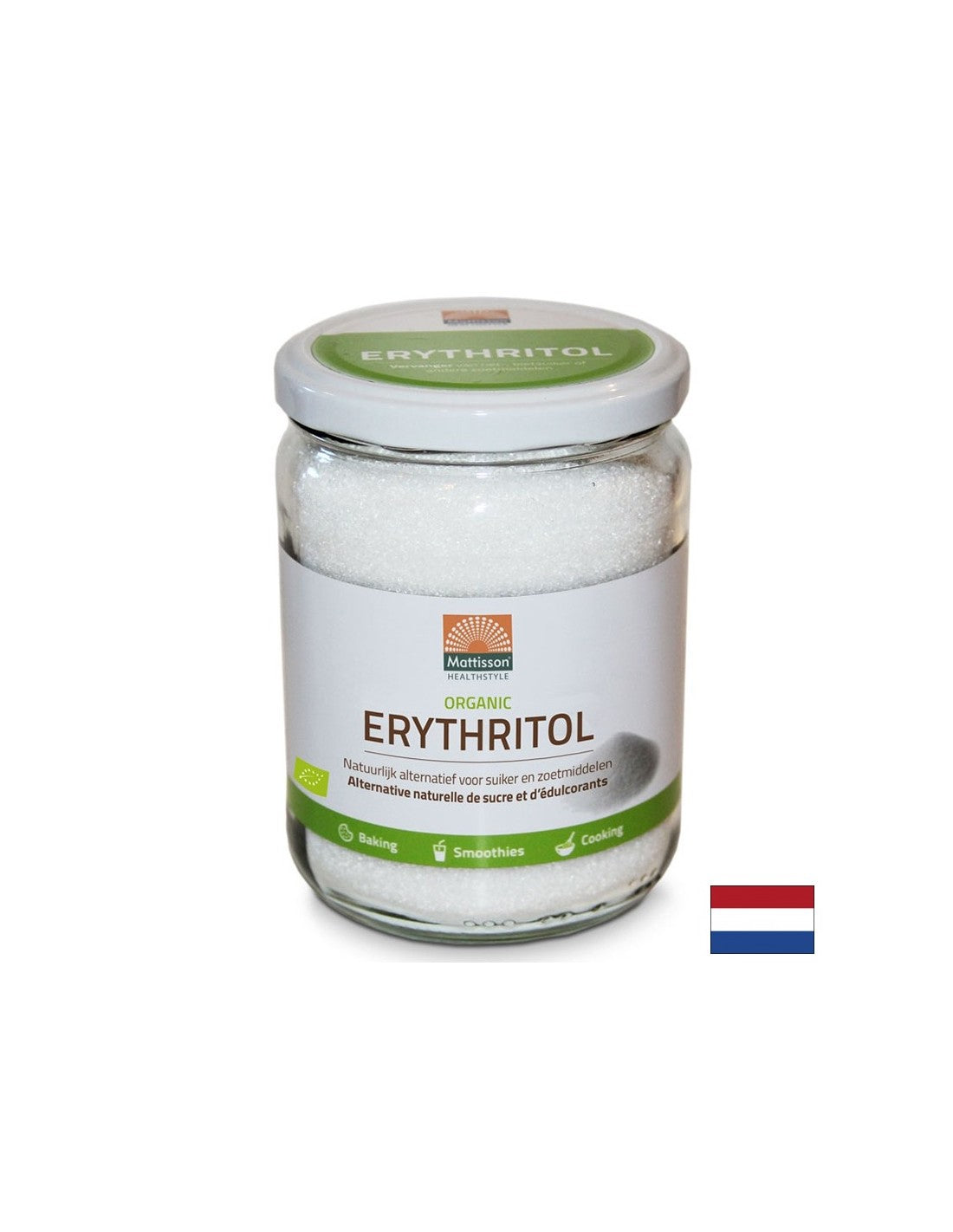 Eritritolo (biologico), 400 g <tc>Mattisson Healthstyle</tc>