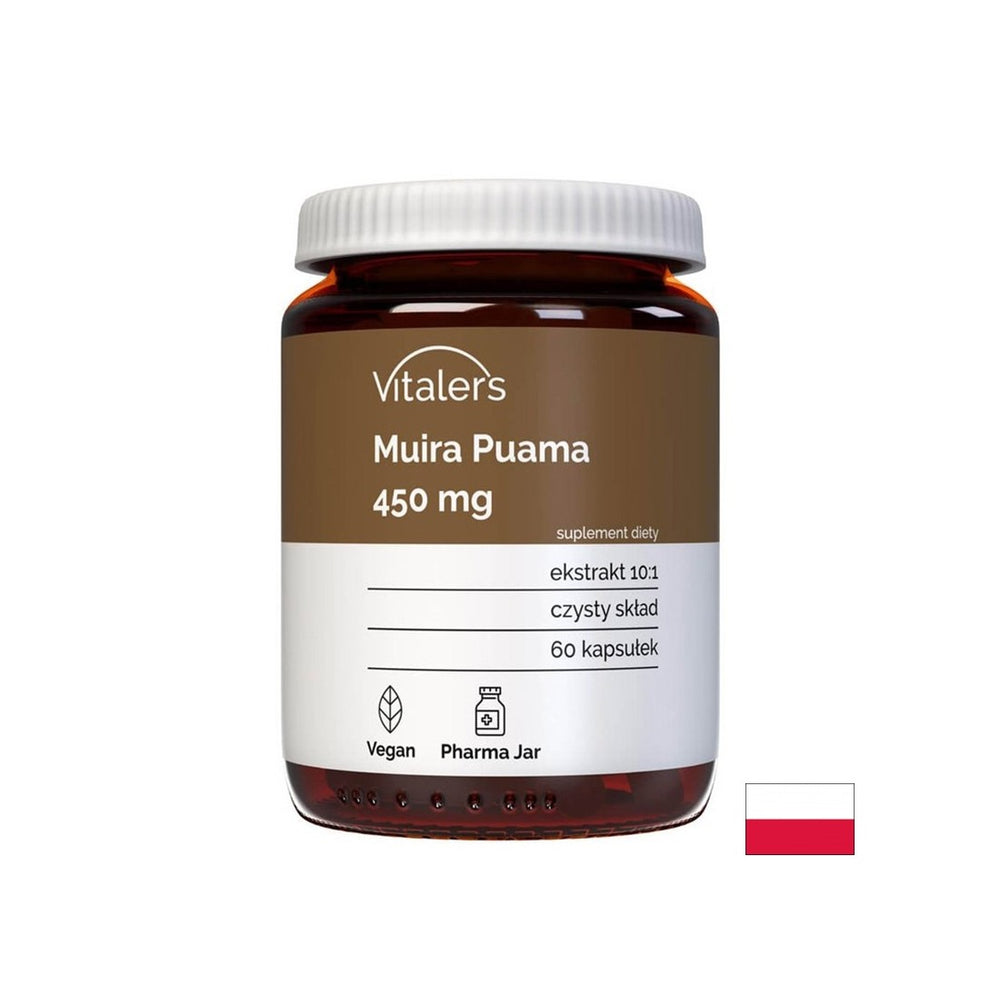 Natural Afrodisiac - Muira Puama, 450 mg x 60 capsule