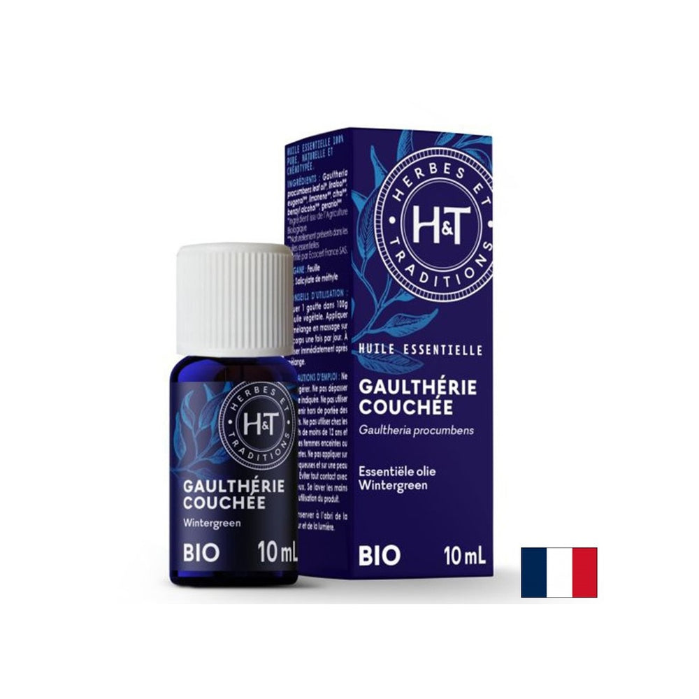 Olio essenziale di Wintergreen, biologico, 10 ml