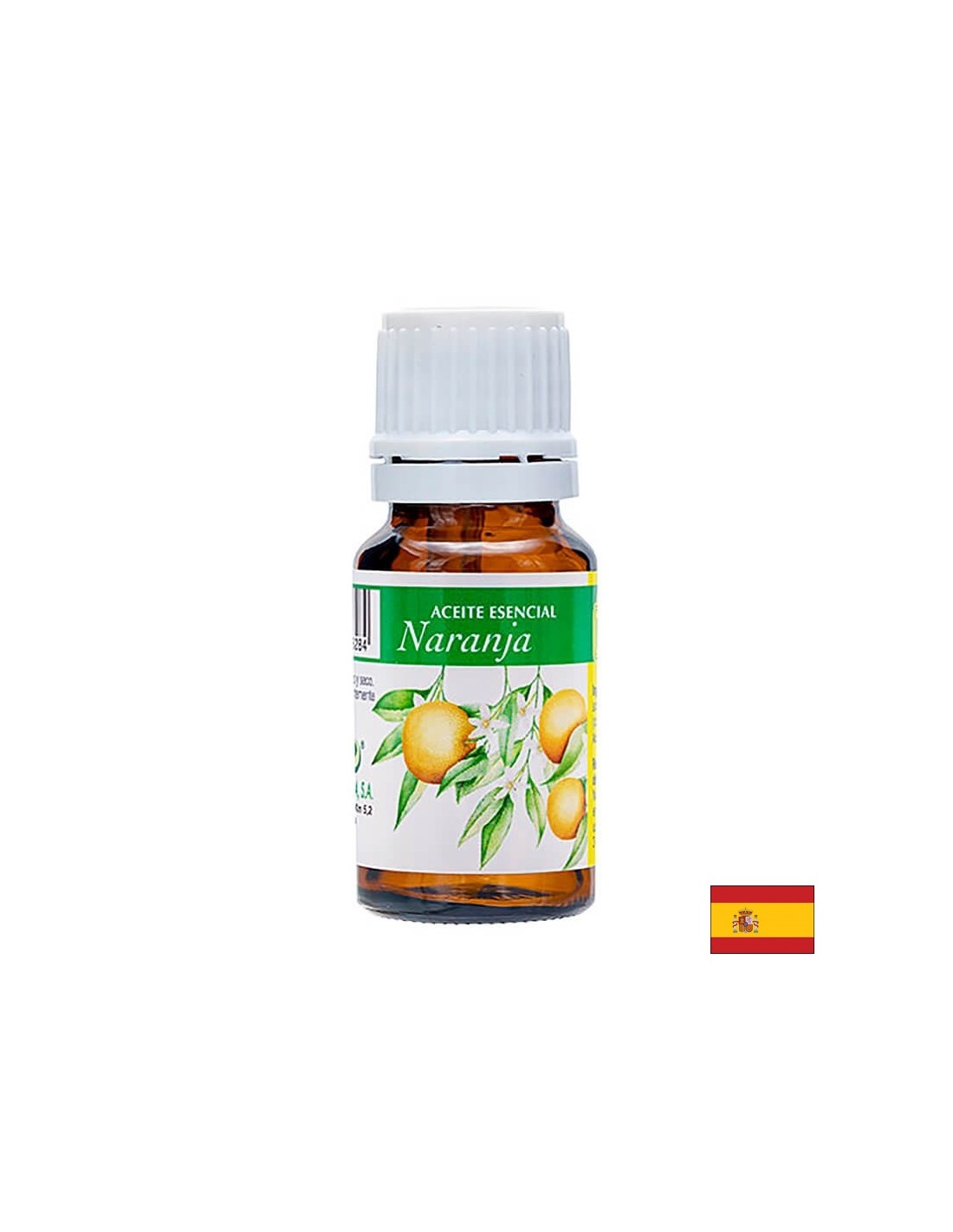Effetto spasmolitico, rilassante e antinfiammatorio - olio essenziale arancione, 10 ml