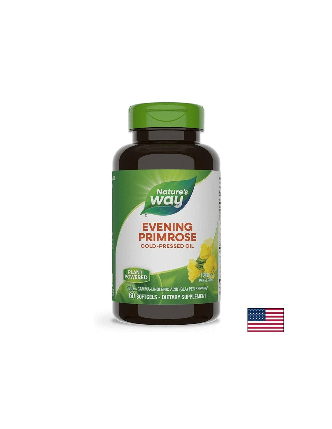 Olio da sera di primrose 1300 mg - 60 capsule in gel