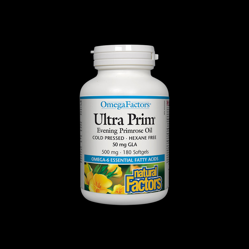 Olio di primrose di Ultra Prim Evening 500 mg - 180 capsule gel