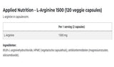 L -arginina 1500 - 120 capsule
