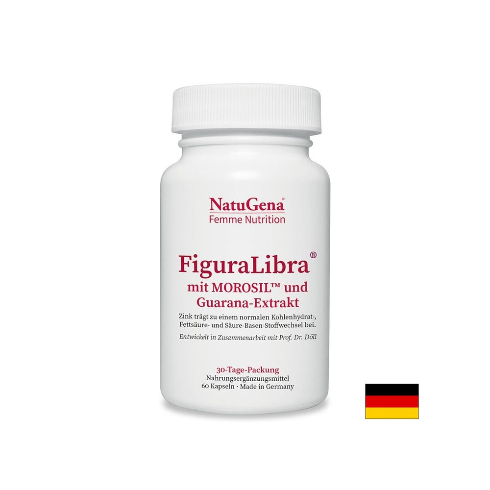 Figura Bilancia (con estratto di arancia rossa, guana, tè verde) - controllo del peso e attivazione metabolica, 60 capsule