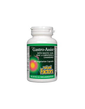 Mastic, Zinc Carnosine and Chamomile for a Calm Stomach - Gastro Assist™, 60 capsules - Nutra Best Europe