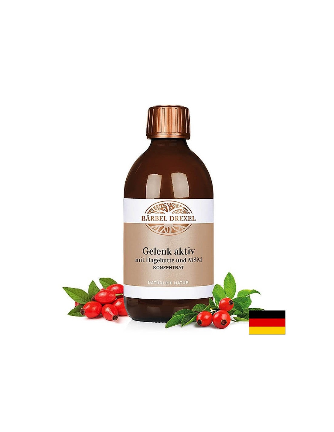 Formula per muscoli e articolazioni - Con MSM, acido ialuronico, vitamina C e rosa canina, 300 ml. <tc>Bärbel Drexel</tc>