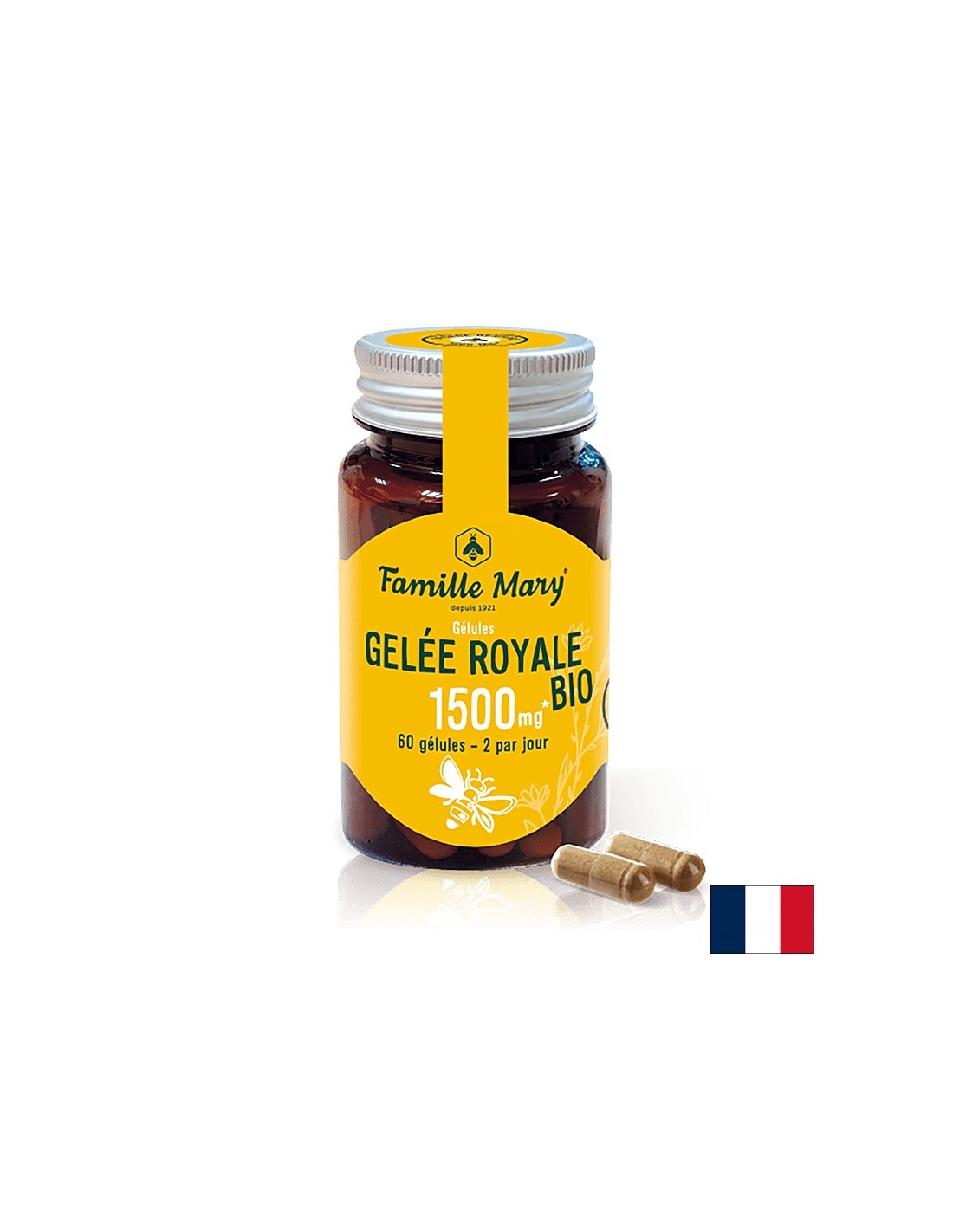 Organic Royal Jelly, 60 capsule