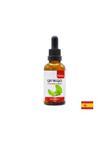 Ginkgo/ Ginkgo biloba (tintura)/ Circolazione sanguigna, attività cerebrale, 50 ml Arte<tc>san</tc>io