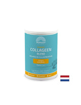 Collagene bovino di tipo I con calcio, magnesio, MSM, vitamina C e acido ialuronico, polvere di vaniglia da 300 g di vaniglia