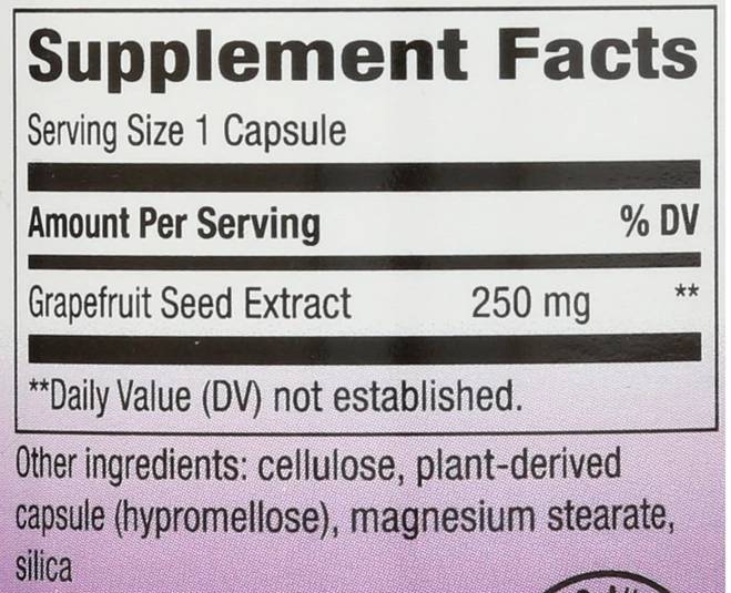 Seme di pompelmo 250 mg - 60 capsule