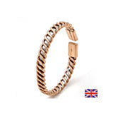 Bracciale con rame e zinco - Migliora la circolazione sanguigna, aumenta l'immunità, le dimensioni M, 19 cm