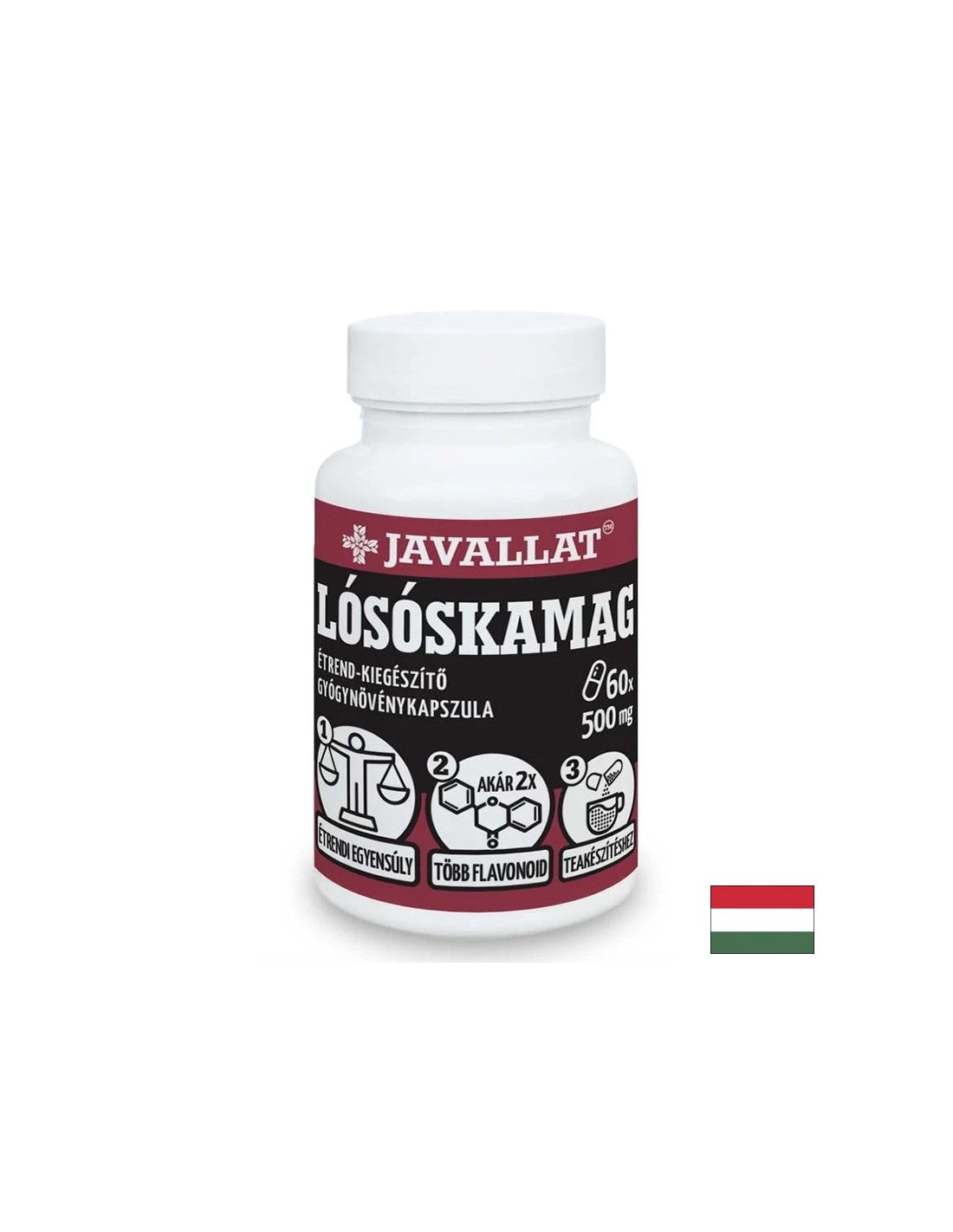 Cura della pelle - acetosa (semi), 500 mg x 60 capsule
