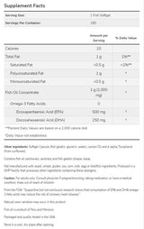 Ultra Omega 3 | Gelatina di pesce softgels - 180 softgels