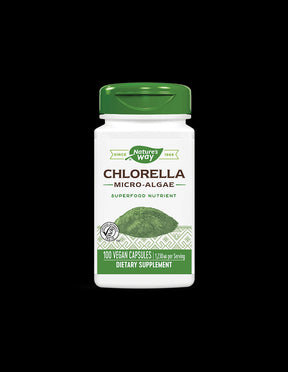 Chlorella 410 mg - 100 capsules - Nutra Best Europe