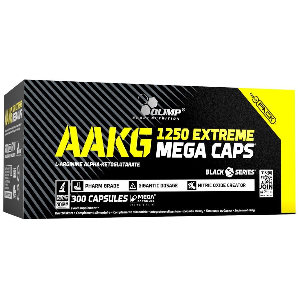 AAKG Extreme 1250 Mega Caps - 300 Capsule