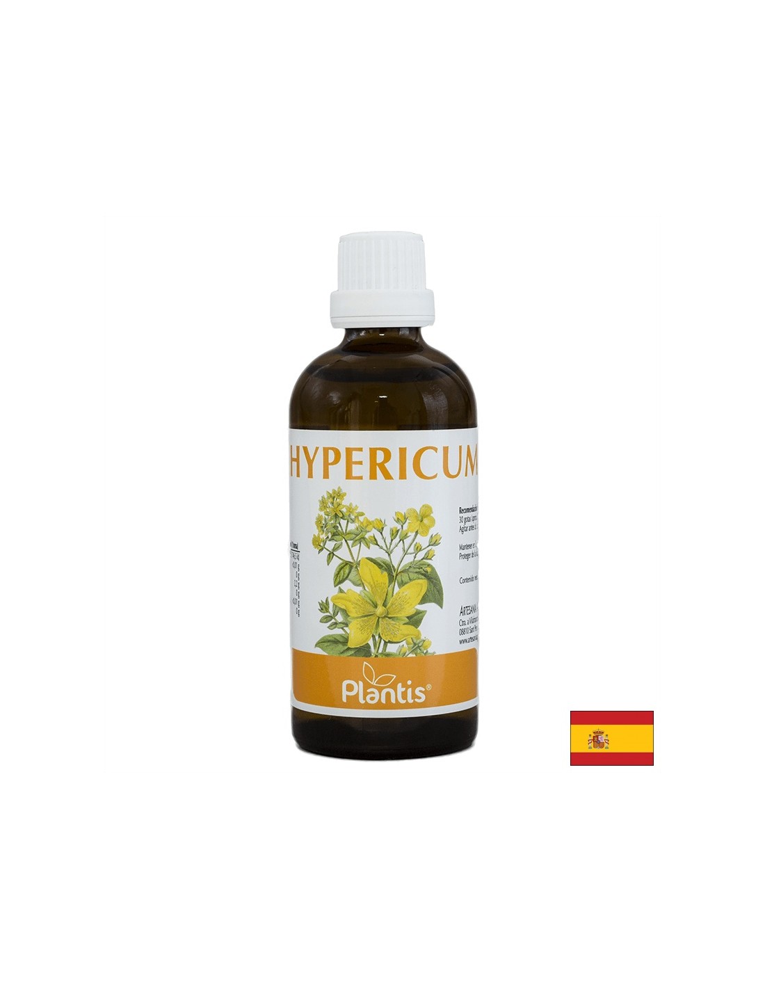Iperico/ Erba di San Giovanni (gocce)/Per lo stress, 100 ml Arte<tc>san</tc>io