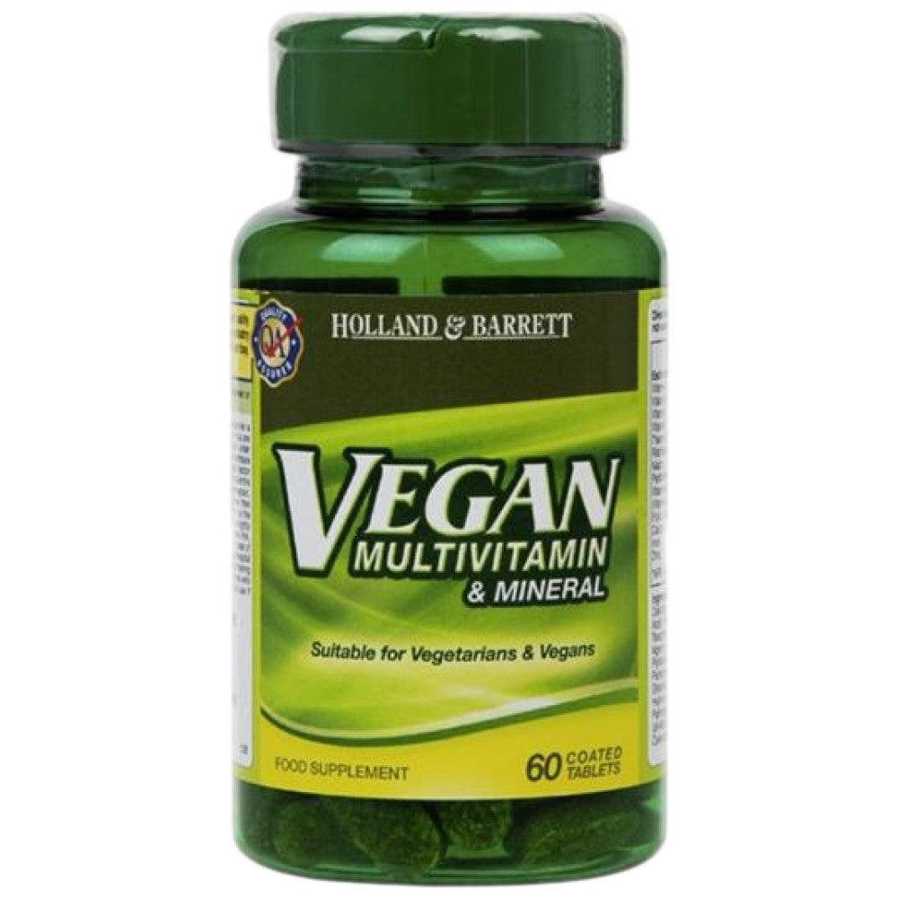 Vegan multivitaminico e minerale - 60 compresse