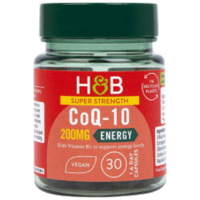 CoEnzyme Q-10 200 mg - 30 capsules - Nutra Best Europe