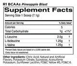 Bcaas | Formula BCAA al 100% micronizzato 2: 1: 1 - 240 grammi