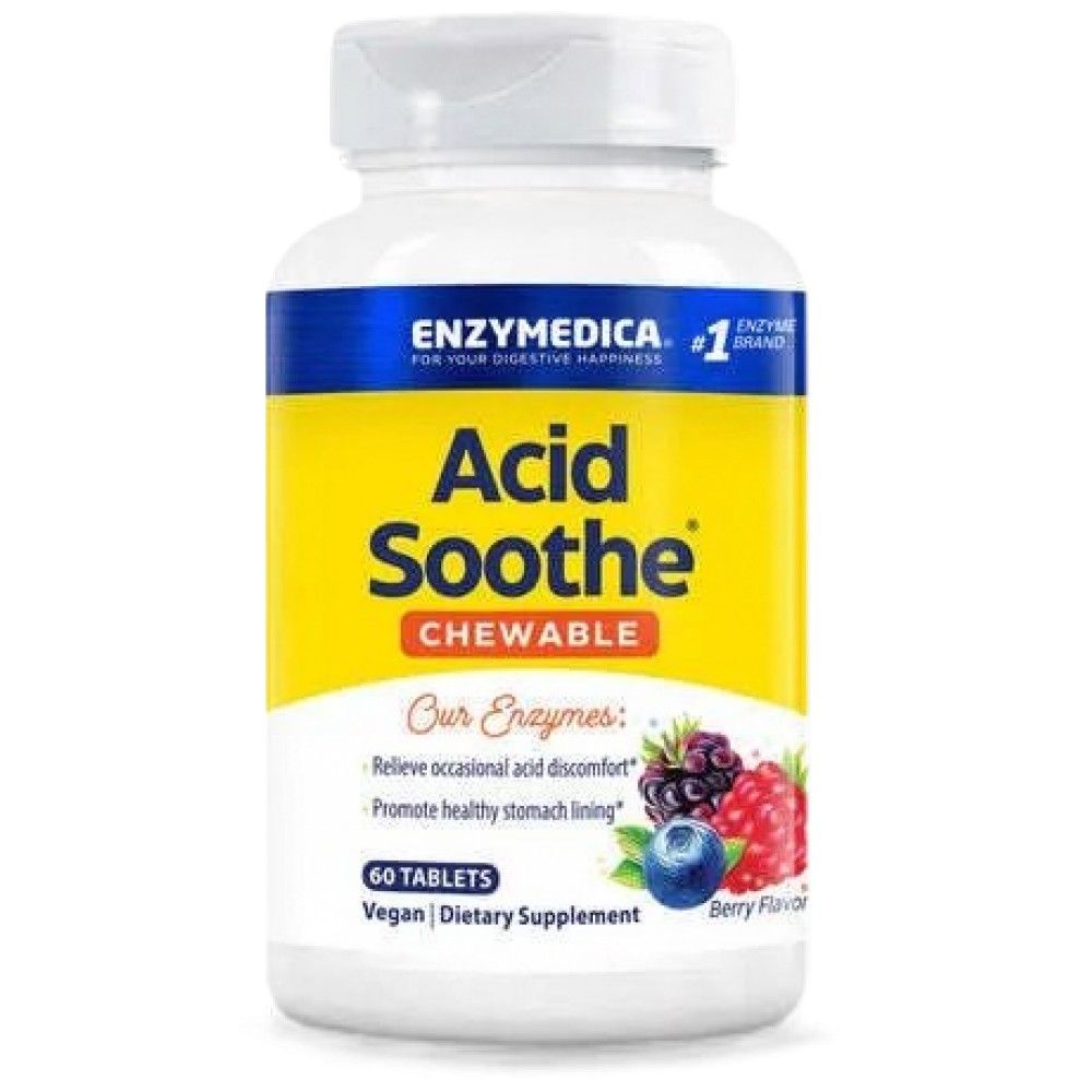 Acido Soothe masticabile - 60 compresse masticabili