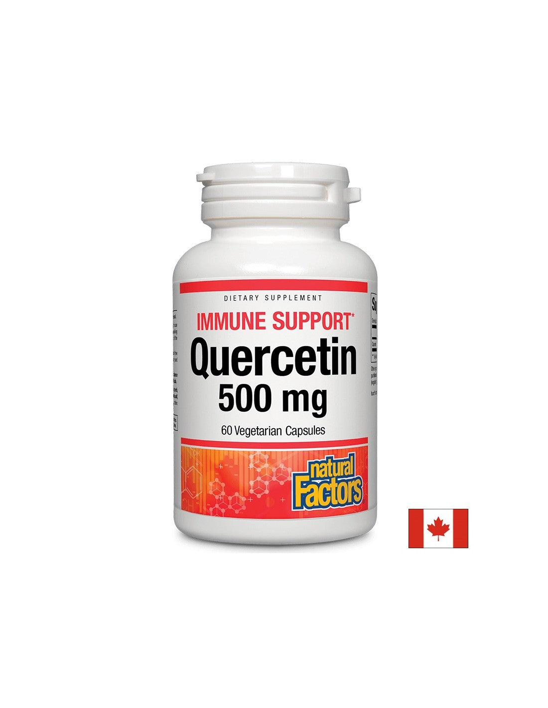 Supporto immunitario Quercetina/Quercetina 500 mg x 60 capsule <tc>Natural Factors</tc>