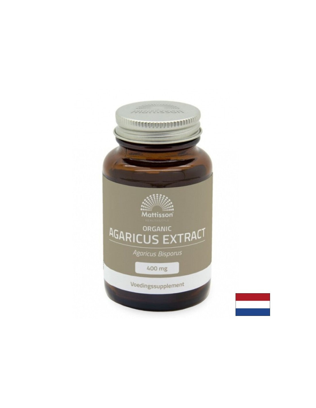 Immunità - Estratto di bio di Agaricus, 400 mg x 60 capsule