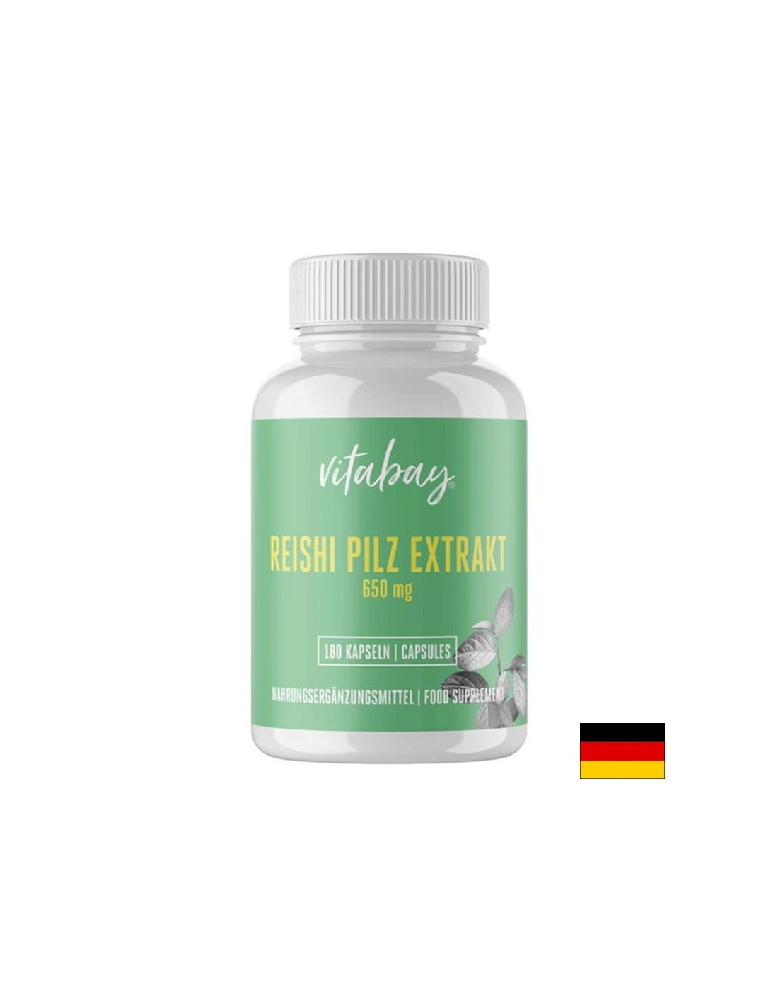 Immunità ed energia - Estratto di Reishi, 180 capsule