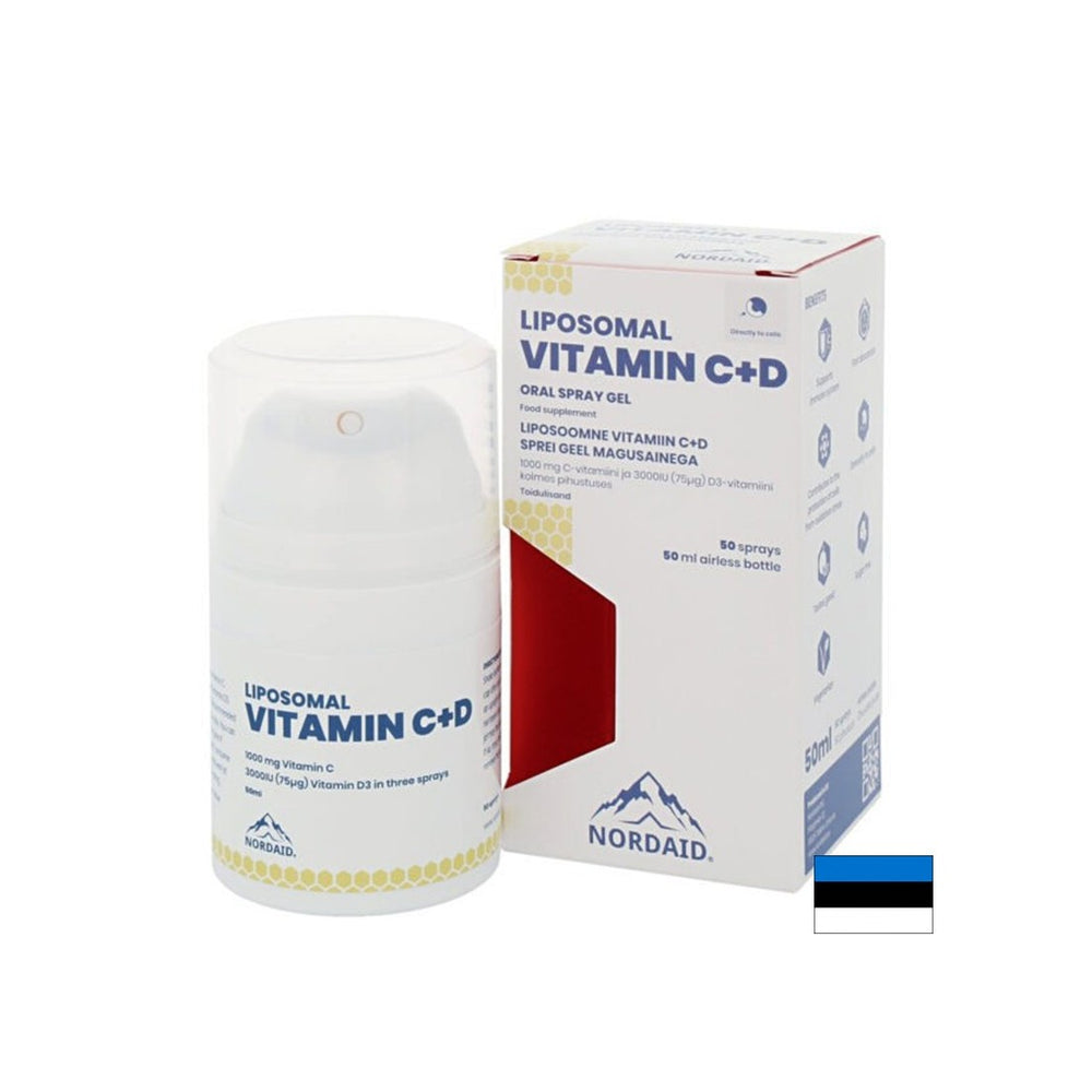 Immunità - Vitamina C + D3 liposomiale, gel spray orale, 50 ml