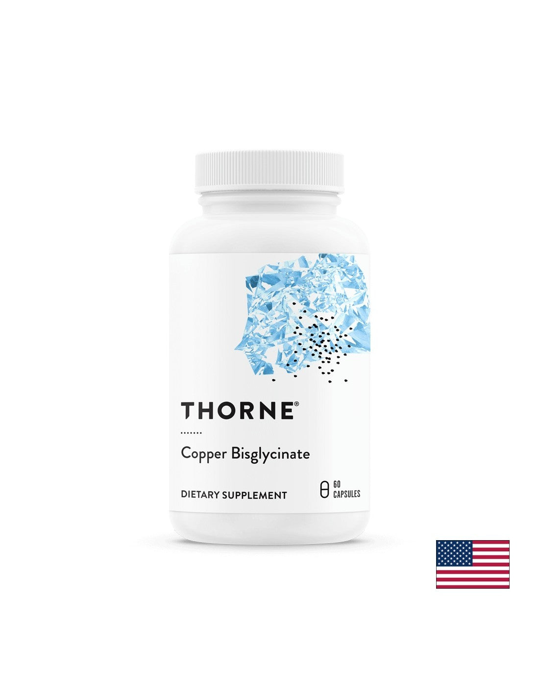 Rame (bisglicinato) - antiossidante e protezione immunitaria - Rame, 2 mg, 60 capsule <tc>Thorne</tc>