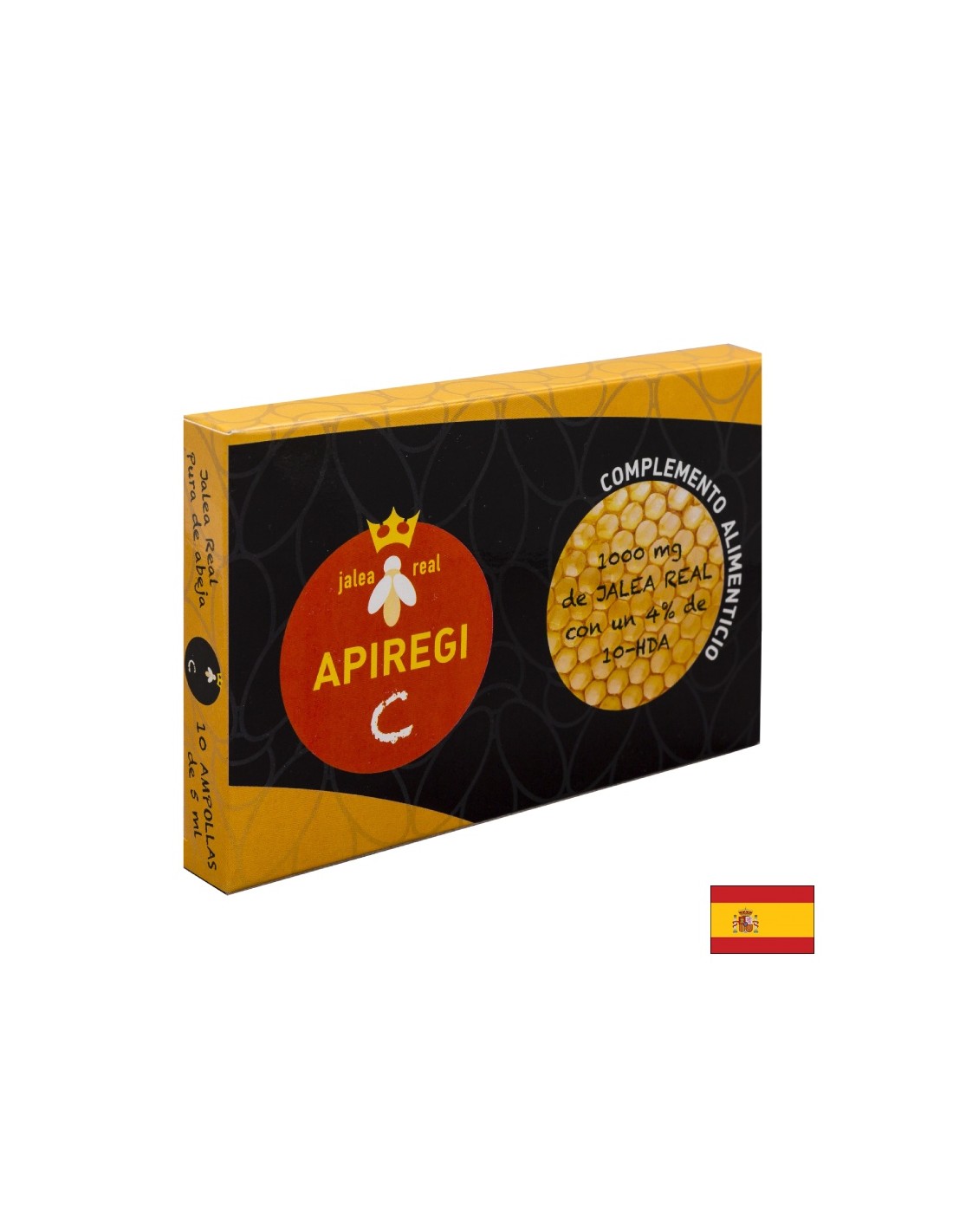 Jalea real Apiregi C - Pappa reale, 10 pz. ampolle Arte<tc>san</tc>io